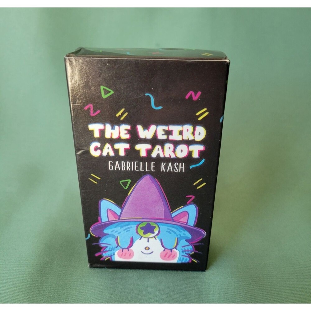 The Weirdo Cat Tarot Deck by Gabrielle Kash Complete w Box Cat Tarot Cards